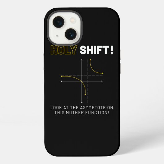 ホーリーシフト数学物理学数学 iPhoneケース (裏面)