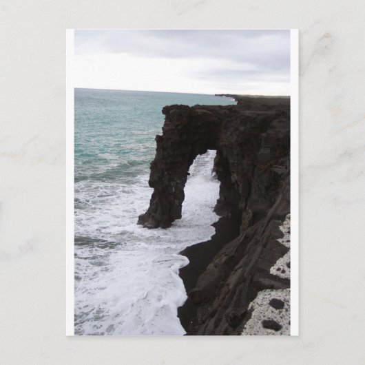 ホーリーシーアーチヒロビッグアイランドハワイ ポストカード (正面)