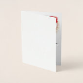 ホーリージョリークリスマスタイポグラフィクラシックソング, ZSG 箔カード (正面)