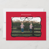 ホーリージョリークリスマス 招待状 (裏面)