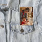 ホーリージョリー家族の休暇写真 ベージュ 年 ナボホ 缶バッジ (インサイチュ)