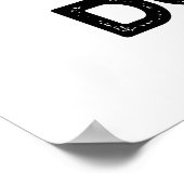 ホーリードーナツフおもしろいードプン ポスター (角)