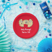 ホーリーピエロギあなたは70ポーランド紙プレート ペーパープレート (パーティー)