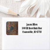 ホーリーファミリーアットワーク差出人住所ラベル ラベル (インサイチュ)