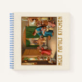 ホーリーファミリーキッチンスパイラルノート ノートブック (正面)