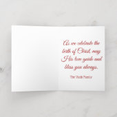 ホーリーファミリー出生 箔シーズンカード (内側レイダウン)