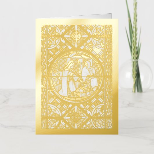 ホーリーファミリー出生 箔シーズンカード (正面)