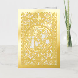 ホーリーファミリー出生 箔シーズンカード