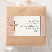 ホーリーファースト金ゴールドゴールデンクロスレースガール ラベル (インサイチュ)