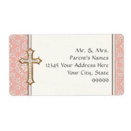 ホーリーファースト金ゴールドゴールデンクロスレースガール ラベル