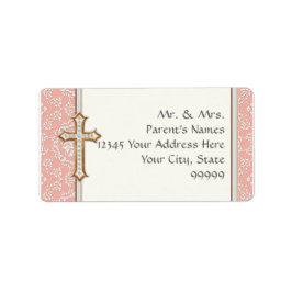 ホーリーファースト金ゴールドゴールデンクロスレースガール ラベル