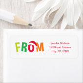 ホーリーモリー2020ホリデイ住所 シール (インサイチュ)