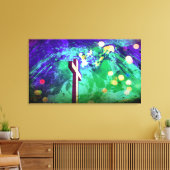 ホーリーランドクロススパークルキャンバスプリント キャンバスプリント (インサイチュ (リビング))