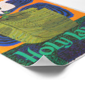 ホーリーランドレトロヴィンテージ旅行ポスター ポスター (角)