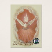 ホーリーロザリーアカデミーアンカレッジAK – 学校祈りの言葉 (正面)