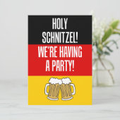 ホーリー・シュニッツェルWe's Aパーティー招待状 招待状 (スタンド正面)