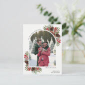 ホーリー・ジョリー・パインコーン＆ベリー ワンフォトアーチ シーズンカード (スタンド正面)