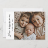 ホーリー・ジョリー・ファミリー・アクティベイテッド・ホリデー・カード シーズンカード (正面)