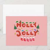 ホーリー・ジョリー 招待状 (正面/裏面)