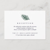 ホーリー＆パインの結婚式の披露宴 エンクロージャーカード (正面)