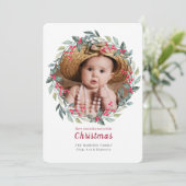 ホーリー・フレーム写真ホリデーカード シーズンカード (スタンド正面)