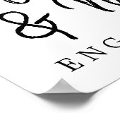 ホーリー・ローズ・ゴールドエンゲージメントパーティー ポスター (角)