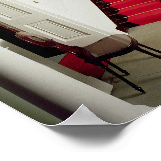 ホールと階段のビュー ポスター (角)