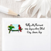 ホールのオウムをデッキアップ ラベル (インサイチュ)