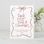 ホールのオフィスのユーモアを表現する シーズンカード (スタンド正面)