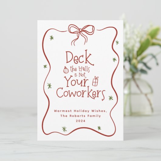 ホールのオフィスのユーモアを表現する シーズンカード (スタンド正面)