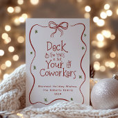 ホールのオフィスのユーモアを表現する シーズンカード