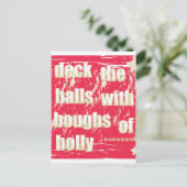 ホールのデッキを取る ポストカード (スタンド正面)