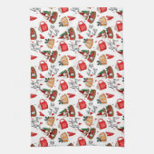 ホールのデッキ キッチンタオル (縦)