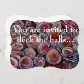 ホールのデッキ 招待状 (正面/裏面)