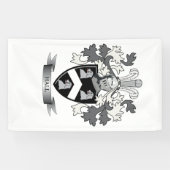 ホールの家紋の紋章付き外衣 横断幕 (横)