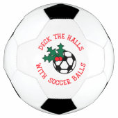 ホールをサッカーで飾る |クリスマス サッカーボール (正面)