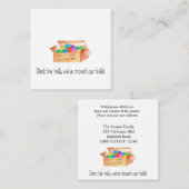 ホールをデッキでボールを動かした! エンクロージャーカード (正面/裏面)