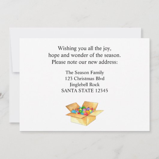 ホールをデッキでボールを動かした! 招待状 (裏面)