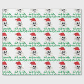 ホールをデッキに上げる ラッピングペーパー (フラット)