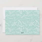 ホールを壊す – 家族のおもしろいクリスマスカード シーズンカード (裏面)