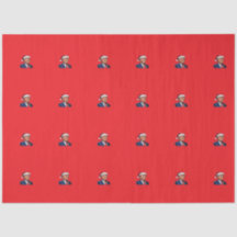 ホールを赤で飾る