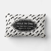 ホールイパーソナライズされたンワンマンケーブゴルファーズロッジ ランバークッション (正面)