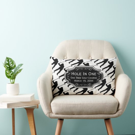 ホールイパーソナライズされたンワンマンケーブゴルファーズロッジ ランバークッション (椅子)