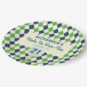 ホールインパラティーエイジゴルフマスター誕生日 ペーパープレート (アングル)