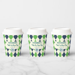 ホールインパラティーエイジゴルフマスター誕生日 紙コップ