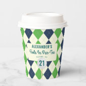 ホールインパラティーエイジゴルフマスター誕生日 紙コップ (正面)