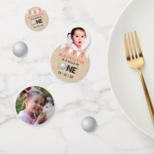 ホールインワンガールズゴルフ1stバースデーパーティー コンフェッティ