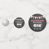 ホールインワンガールズゴルフ1stバースデーパーティー コンフェッティ (正面)