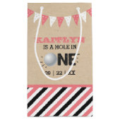 ホールインワンガールズゴルフ1stバースデーパーティー スモールペーパーバッグ (裏面)