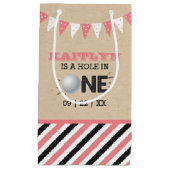 ホールインワンガールズゴルフ1stバースデーパーティー スモールペーパーバッグ (正面)